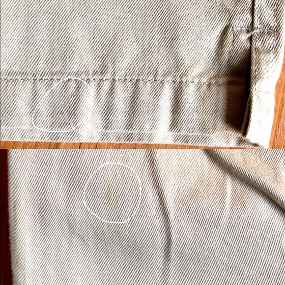 NEW GLORIA VANDERBILT Capri Pants w/ Belt Size 6 Petite Tan Women’s - Picture 10 of 14